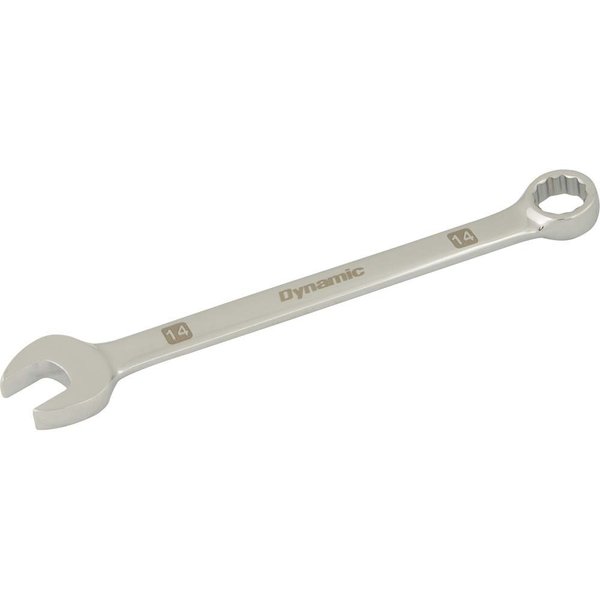 Dynamic Tools 14mm 12 Point Combination Wrench, Mirror Chrome Finish D074114